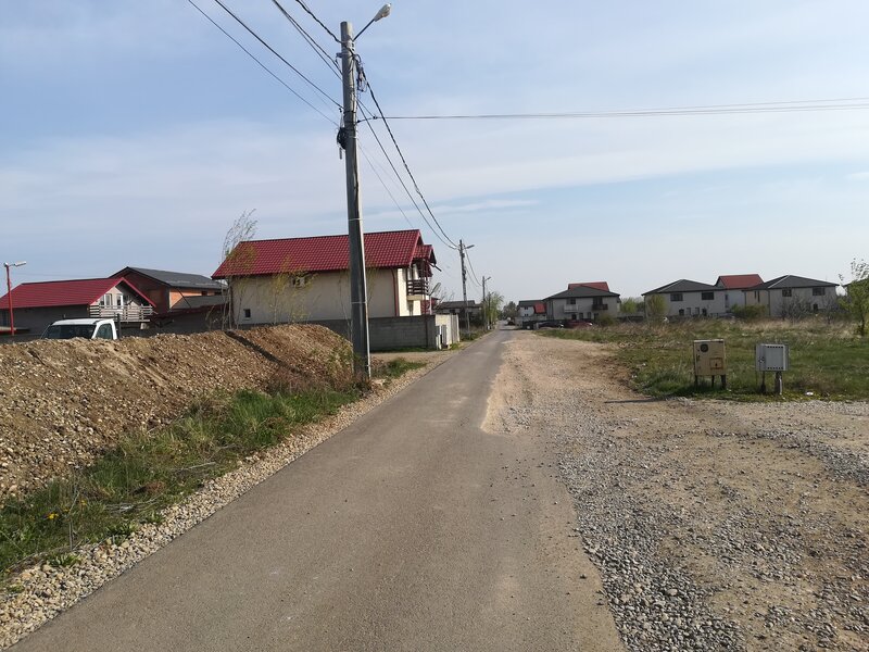 Comuna Domnesti, teren construibil 1050mp, strada Mimozei